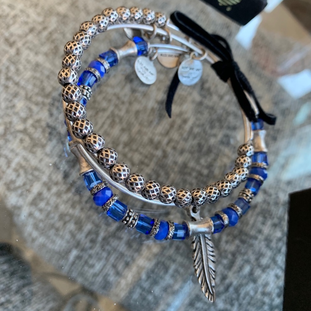 Brand New Alex and Ani Bangle Set - Picture 3 of 4